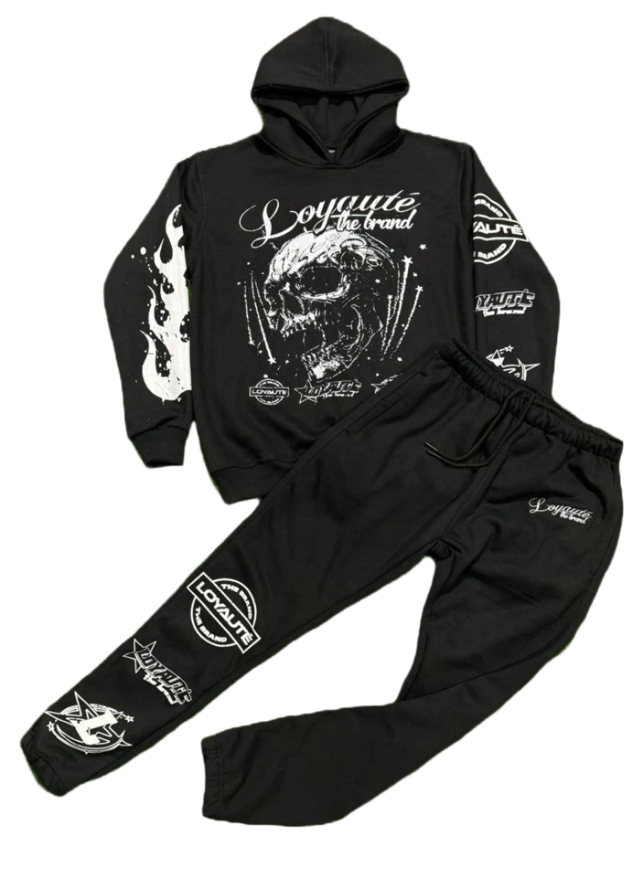 Skull sweatsuit