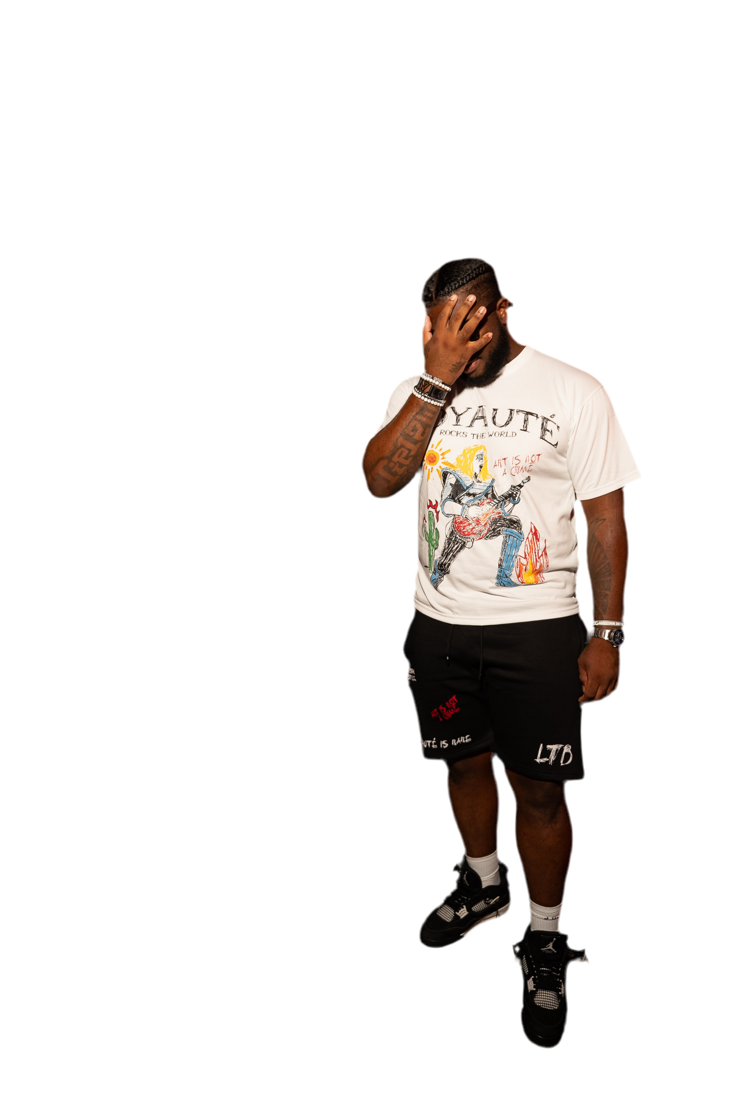 Art is not a crime short set