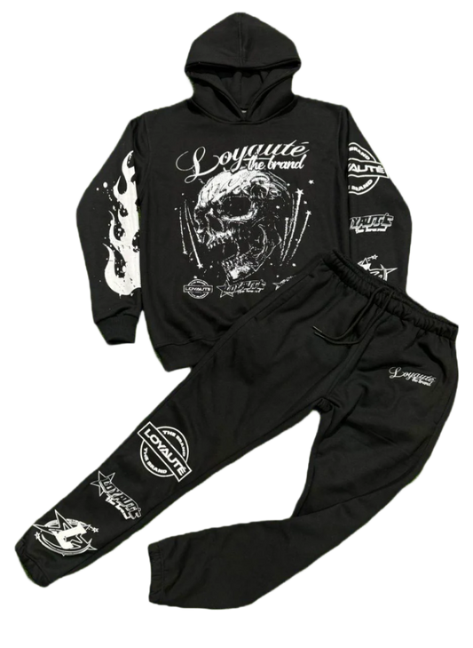 Skull sweatsuit