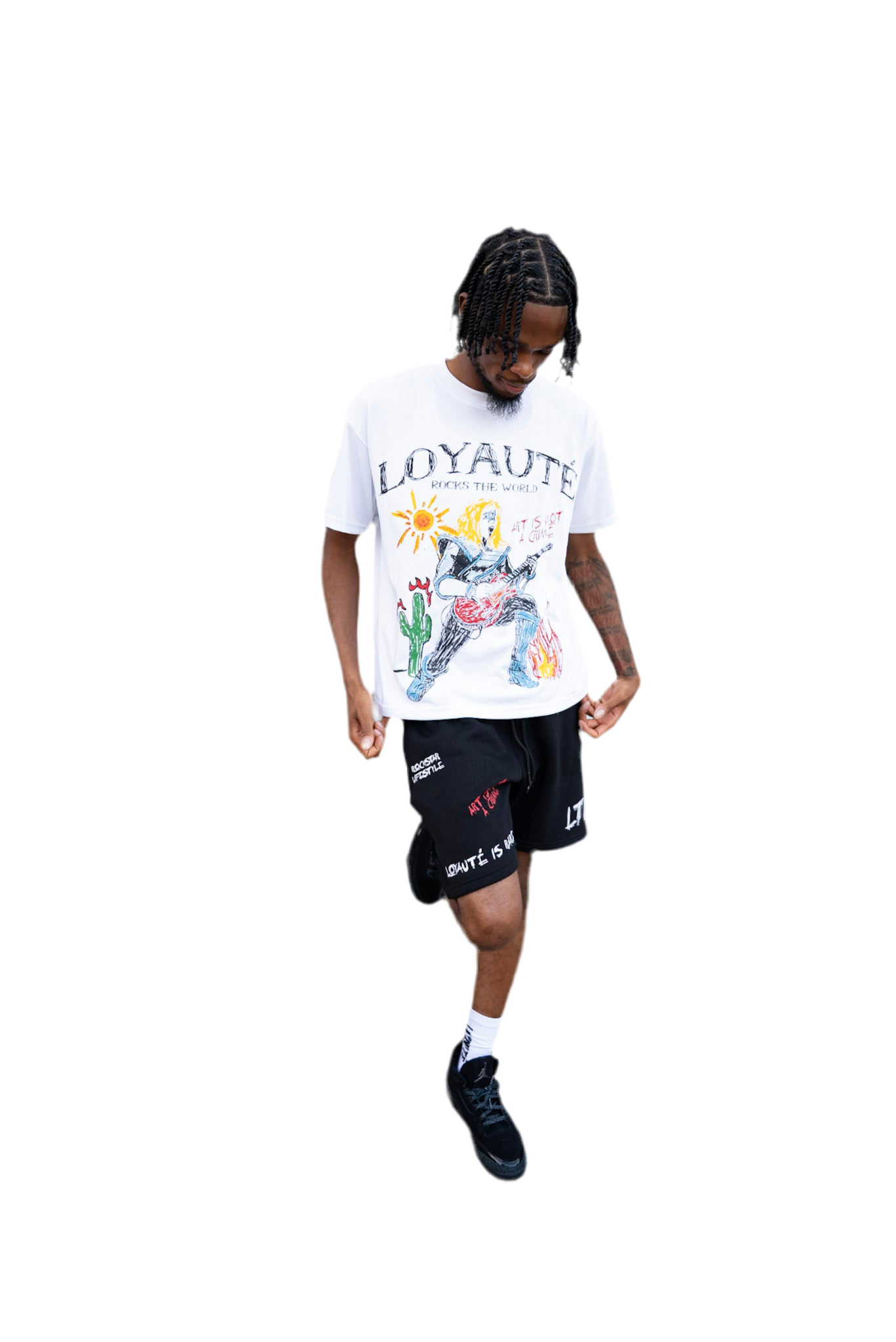 Art is not a crime short set
